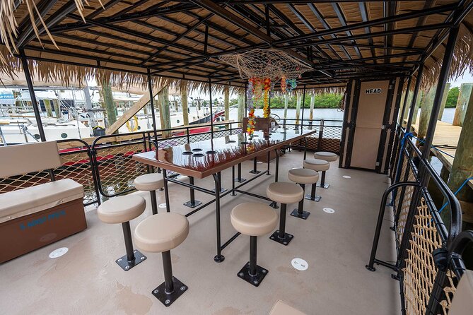 2 hour Tiki Pub Sensational Dolphin Sunset Cruise (Adults only) - Cruising the Fort Myers Beach Harbor: Music, Views, and Dolphin Chances