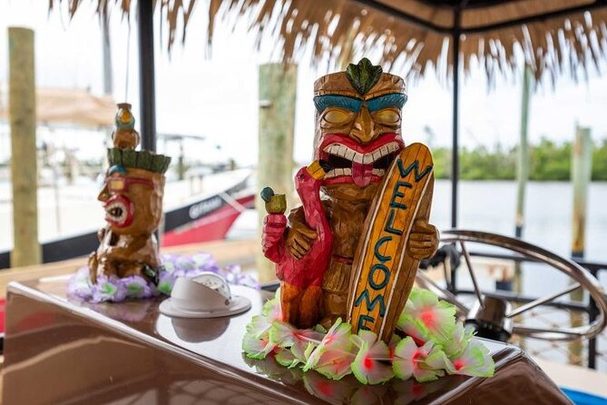 2 hour Tiki Pub Sensational Dolphin Sunset Cruise (Adults only) - Crew Energy Is Part of the Product: Hosts Like Cayla, Reagan, Lance, and Ruby