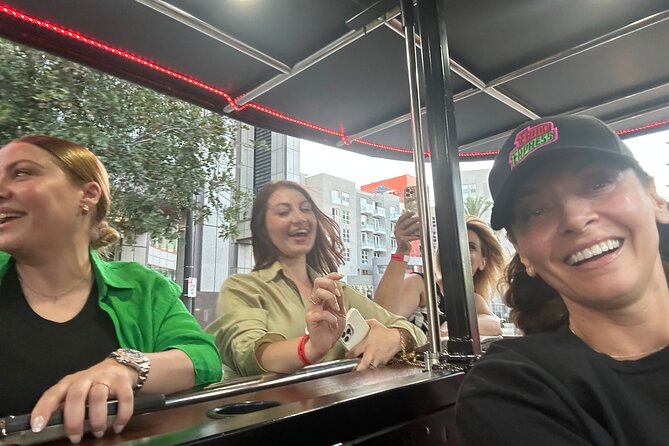 2 Hours Party Bike Pub Crawl Tour in Glendale California - Glendale pedal party with two stops instead of a marathon