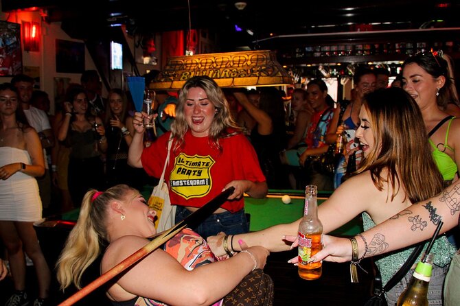 Amsterdam Red Light District Pub Crawl - Meeting at Rembrandtplein and the WhatsApp route trick