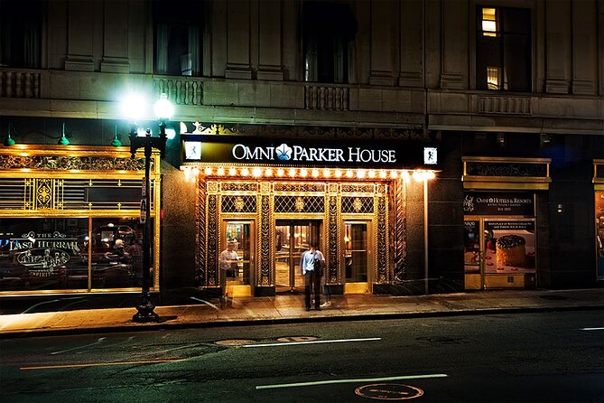Boston Ghosts Boos and Brews Haunted Pub Crawl - Omni Parker House Haunting: The Torment of a Traveling Salesman