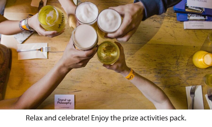 Bristol: Fun Puzzle Treasure Hunt to a Pub! + Team Racing! - The “X on the map” system: clues, codes, and compass work