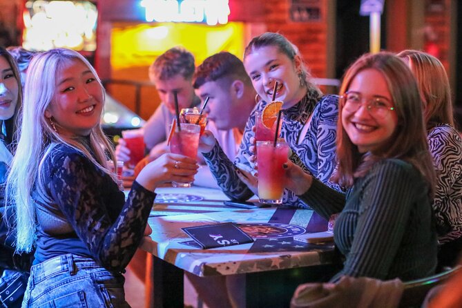 Budapest: Nightlife Bar Crawl Walking Tour - Meet at the Ferris Wheel and Get a Built-In Game Plan