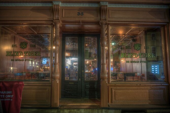 Charleston Haunted Pub Crawl - Stop 3: Blind Tiger Pub for Prohibition-Era Stories and a Speakeasy Moment