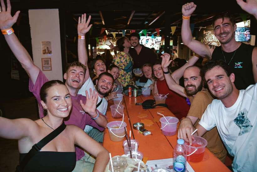 Chiang Mai Pub Crawl: The Best Nightlife in Town! - The 8pm–10pm Party Warm-Up: Drinking Games and Free Shots