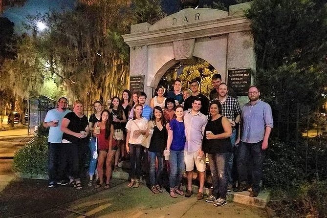 Creepy Crawl Night-Time Haunted Pub Walking Tour of Savannah's Historic District - Meeting at Six Pence Pub: the pace that keeps it fun