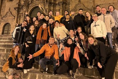 Cusco Pub Crawl: Bar Tour, Drinks And Club with no waiting lines - Stop 1: Limbus Restobar views and a confident first move