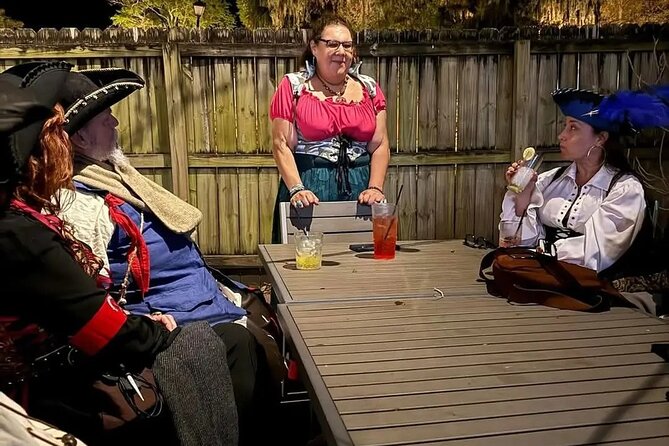 Dark History Pub Crawl from Saint Augustine - Stop 1: Golden Gypsy and the porch-to-story kickoff