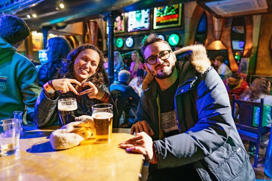 Edinburgh: 7 Bar Pub Crawl with 7 Shots & Discounts - The Real Perks: Free Shots, Free Club Entry, and No Cover