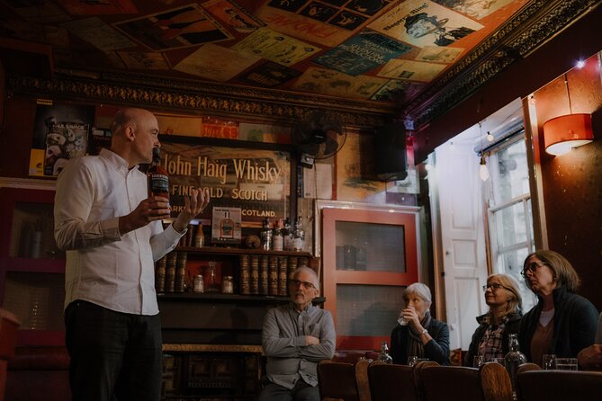 Edinburgh: Whisky Tasting with Storytelling in a Historic Pub - Scotch storytelling: distilleries, smugglers, writers, and more