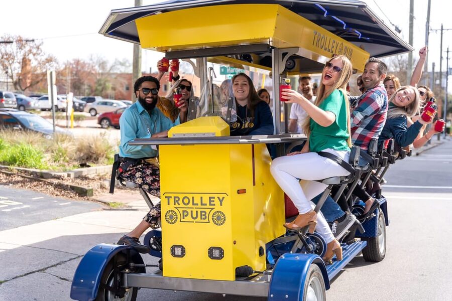Explore Columbus on The Trolley Pub - Who should book The Trolley Pub in Columbus