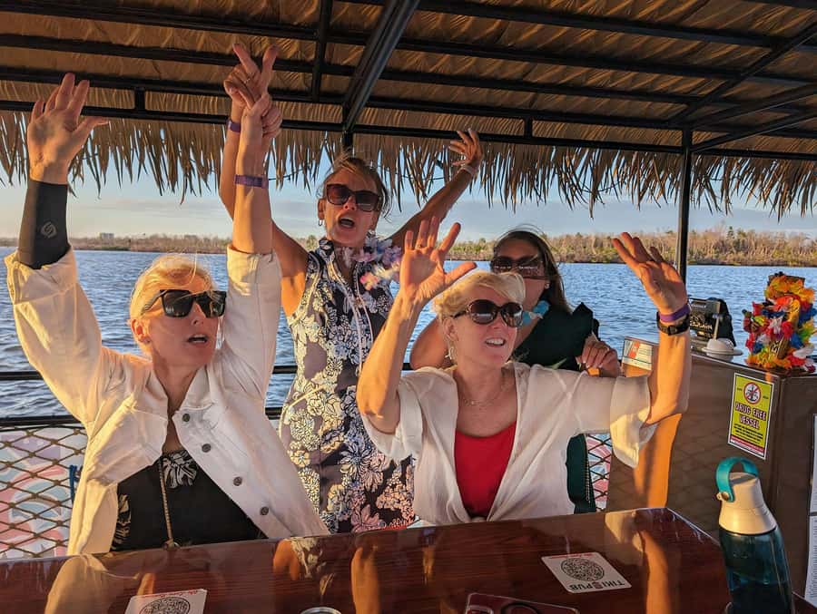 Fort Myers Beach: Adults only BYOB Tiki Pub Daytime Cruise - BYOB Setup That Works: Cooler, Drinks, and Hard-Liquor Limits