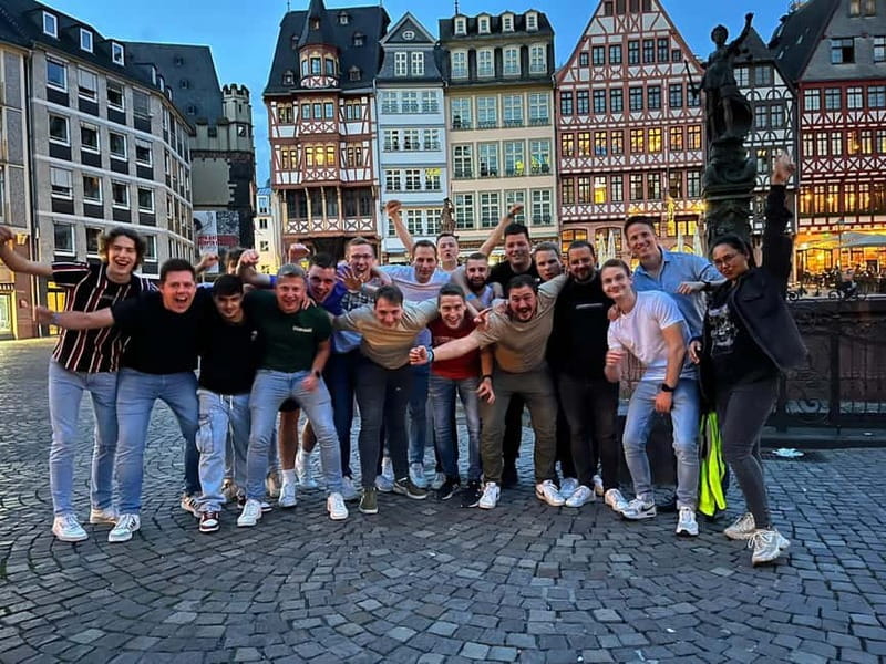 Frankfurt am Main: Night Pub Crawl Shots and Party - The 4-stop rhythm: what each segment feels like