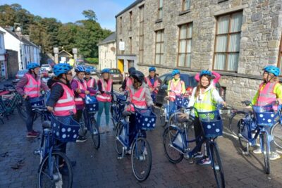 Fun Cycle Out To Campbells Pub - Bus Back Groups, HENS ,STAG's - The route: Westport Harbour, a quiet coast road, then cycle lanes toward the mountain