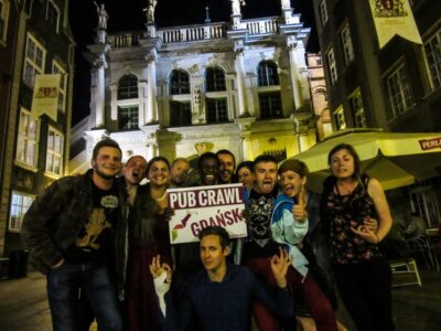 Gdansk: Pub Crawl with Complimentary Drinks - Stop One: Your Included Drink to Break the Ice