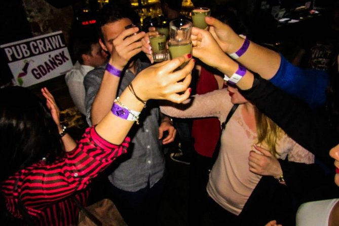 Gdansk Pub Crawl with Free Drinks - Free Drinks and Drinking Games: The Real Point of the Crawl