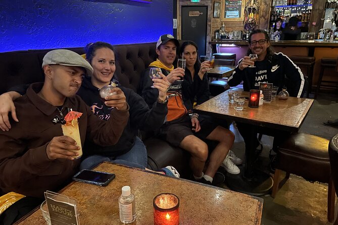 Golden Ghosts & Spirits Haunted Pub Crawl - The pub crawl part: included drink, bar pauses, and pacing