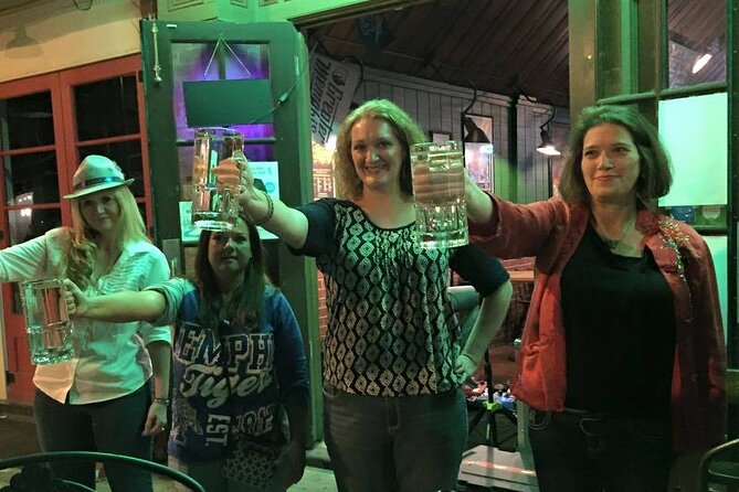 Haunted Pub Crawl in Memphis - The guide factor: Matt, Damon, Amber, and Abby set different vibes