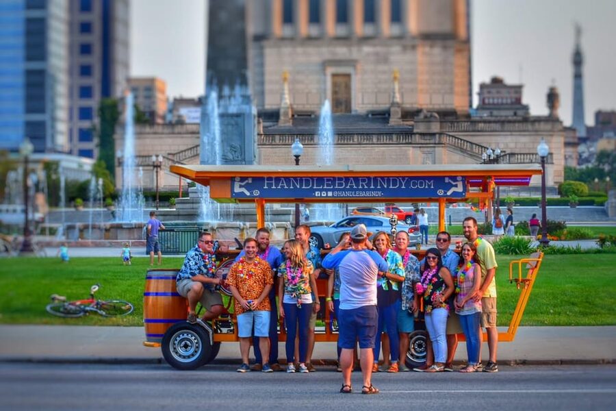 Indianapolis: Open-Air Pedal Pub Tour - What to bring (and what not to): BYOB and no cooler