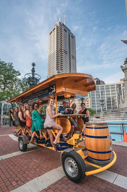 Indianapolis: Open-Air Pedal Pub Tour - Pedal-powered pub vibes in Indianapolis, in about 100 minutes