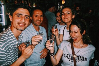Irine's Pub Crawls - Meeting at Fabrika Tbilisi and Walking by Orbeliani Square