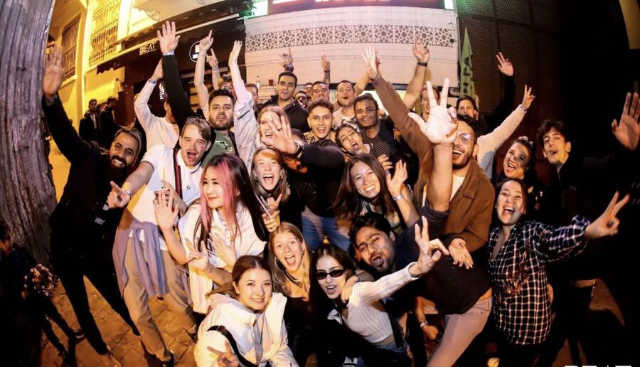 Istanbul: Party Pub Crawl with Party Bus - Timing and Where You End Up: Taksim Around 3 a.m.