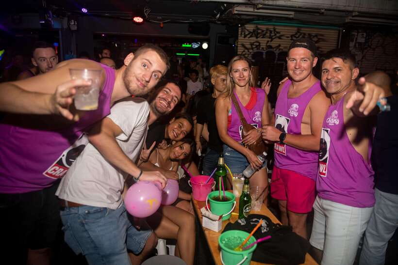 Mad Monkey Bangkok Pub Crawl - Price and value: $15 that mostly pays for the party