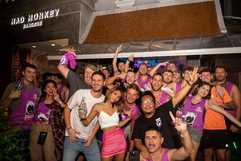 Mad Monkey Bangkok Pub Crawl - What’s included (and what you’ll pay for anyway)