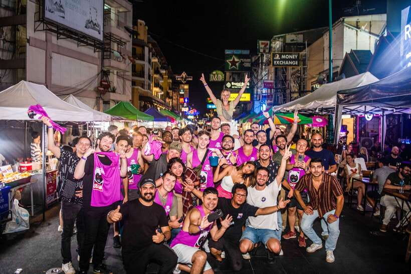 Mad Monkey Bangkok Pub Crawl - Where the night starts: Mad Monkey at 8:00 PM