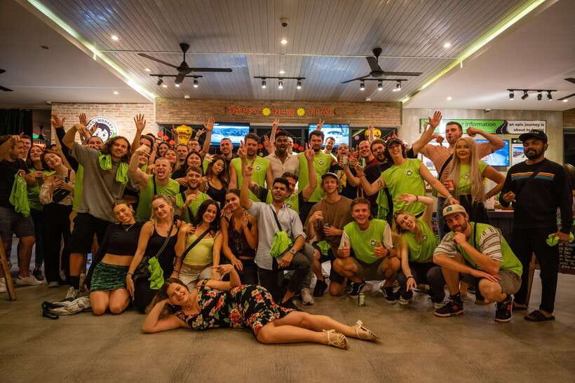 Mad Monkey Hoi An Pub Craw - Meeting at Mad Monkey: Happy Hour, Singlets, and Fast Group Energy