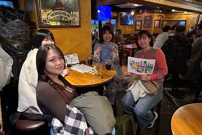 Meet Locals and Japanese Speaking Experience at British Pub Osaka - The 2-hour plan: check-in, drinks, seat changes, and topic cards
