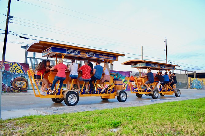 Miami Pedal Pub: Arts District Party Bike Pub Crawl - Meeting Point and Start: The Quick Way to Avoid Stress