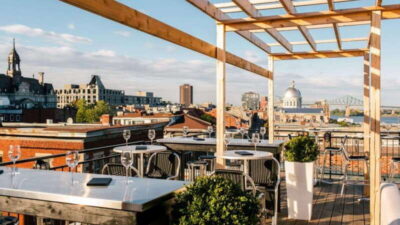 Montreal: Guided Pub Crawl of the City's Skyline Bars - Old Port cocktail stop: 65 minutes to settle in and start taking photos