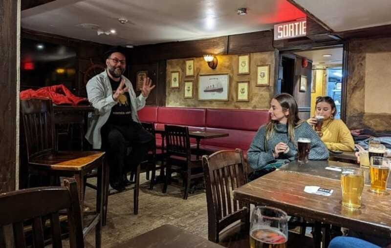 Montreal: Haunted Pub Crawl - The Middle Stop: Churchill Energy and a Funeral-Home Turned Club