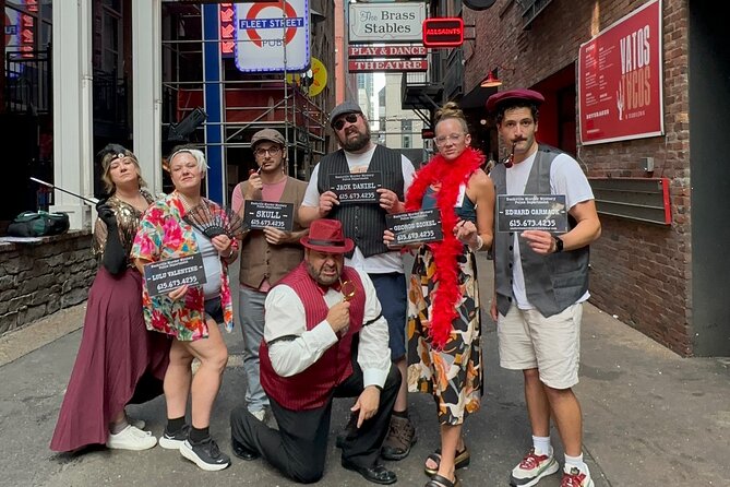 Nashville Noir: Murder Mystery Game & Pub Crawl - Stop 1: Printer’s Alley and Nashville Prohibition Reality