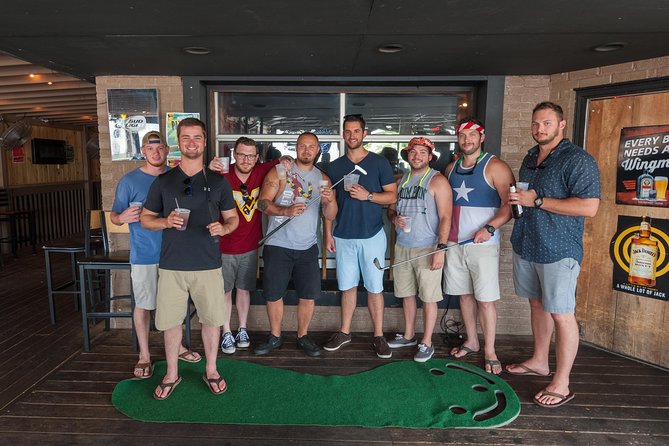 Nashville Pub Crawl Golf Game by Golf Cart - Stop 2: Downtown Nashville to Midtown Bars Without the Usual Crowds