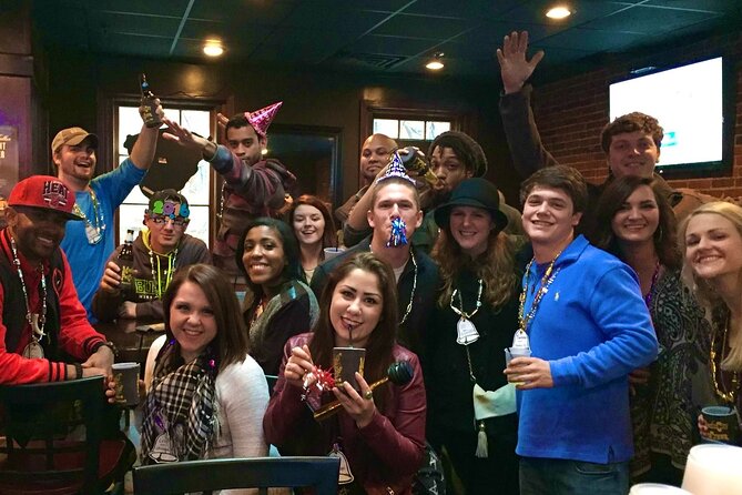 Nashville's Annual New Year's Eve Pub Crawl - Where it all happens: Printers Alley start and Wild Beaver wrap-up