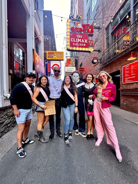 Nashville's Haunted Spirits Murder & True Crime Pub Crawl - Ending in Printers Alley: best way to keep the night moving