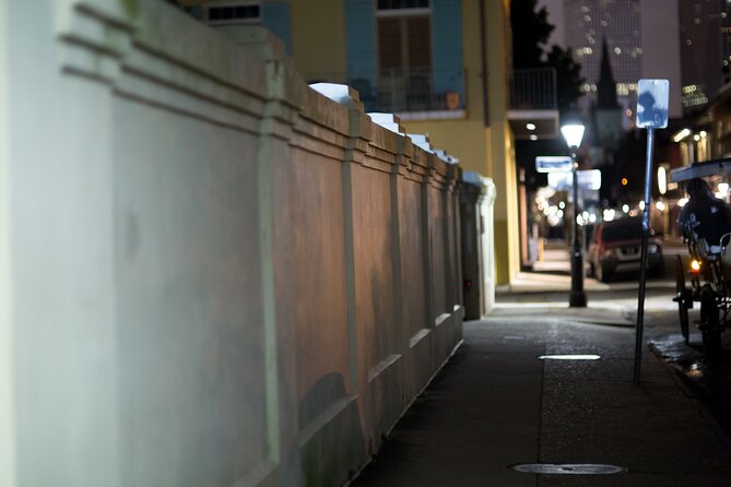 New Orleans Ghosts Boos and Booze Haunted Pub Crawl - Jackson Square: where the tour starts and the night gets strange
