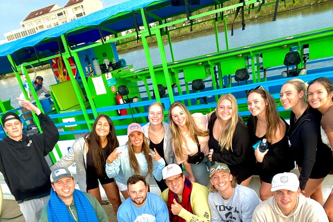 Paddle Pub Daytona Beach - The Crew Makes It: Tyson, Maxwell, Caleb, Gary, Dan, and Chris