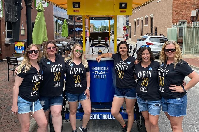 Party Bike Pub Crawl of Downtown Pensacola - Meeting at 98 W Romana St and Mapping Your Route