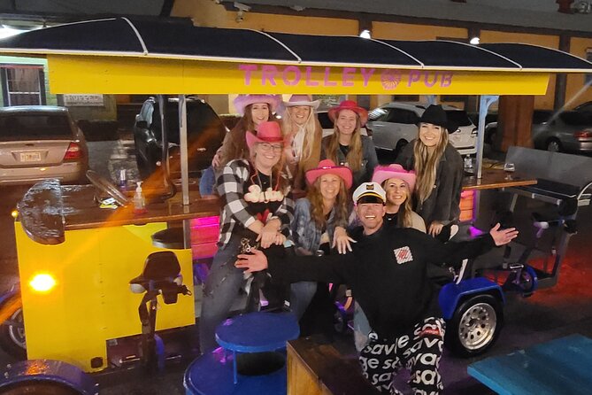 Party Bike through St. Pete with Bar+Mural Stops on Trolley Pub - The $39 value: what you get for your ticket