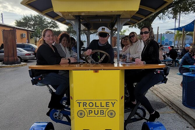 Party Bike through St. Pete with Bar+Mural Stops on Trolley Pub - Stop 3: 3 Daughters Brewing again, plus games and weekend music