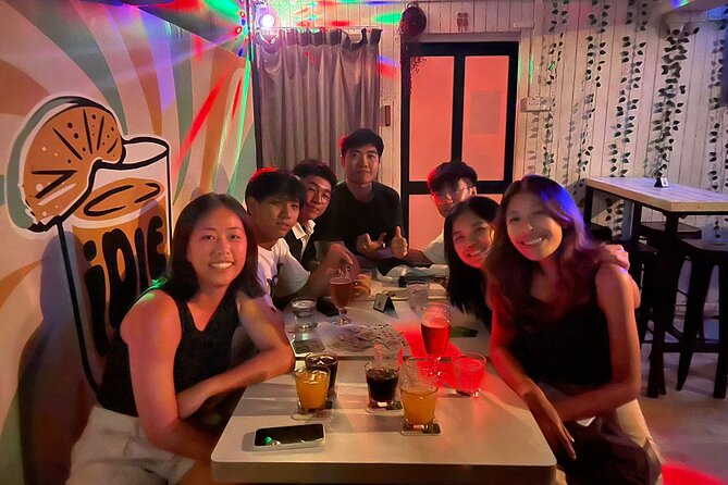 Party Singapore Bespoke Pub Crawl - Mama Diam: Your First Real Pour, Plus Food Options