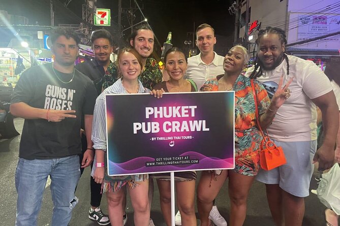 Phuket Guided Pub Crawl - Patong After Dark, but with guardrails: the Bangla Road vibe