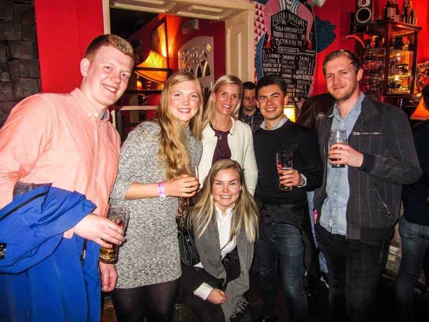 Poznan: Pub Crawl with Free Club Entry - Stop 1: the first bar discounts and drinking games