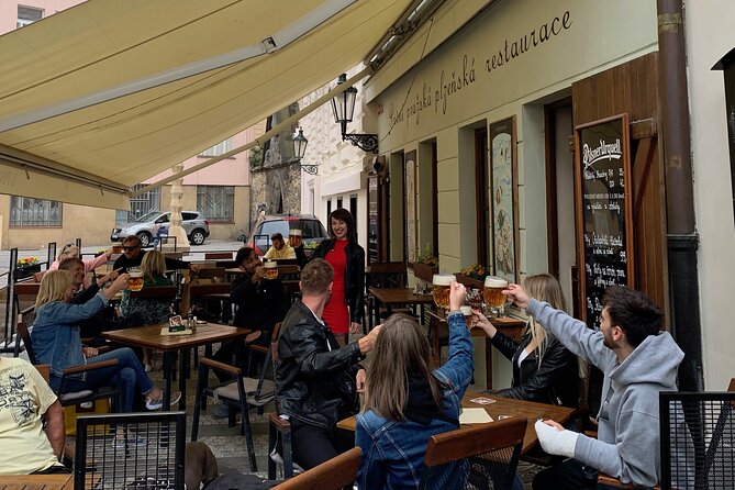 Prague Historic Pub Tour with Drinks Included - Lesser Town finale: wine options where Prague slows down