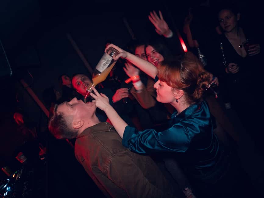 Prague: Pub Crawl with Karlovy Lazne Entry and shots - What You Really Get in 270 Minutes