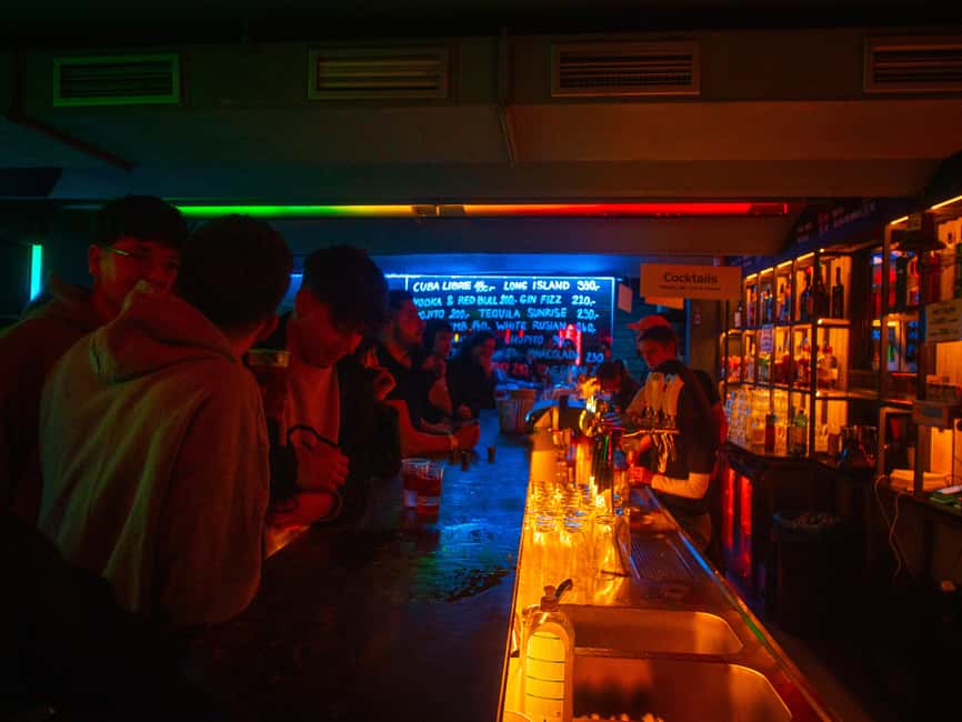 Prague: Pub Crawl with Karlovy Lazne Entry and shots - Guides, Games, and the International Crowd Effect