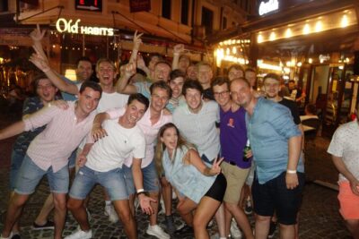 Private Bar Crawl in Bucharest - Old Town Area - Stop 1 in Old Town: the warm-up that keeps you from feeling lost